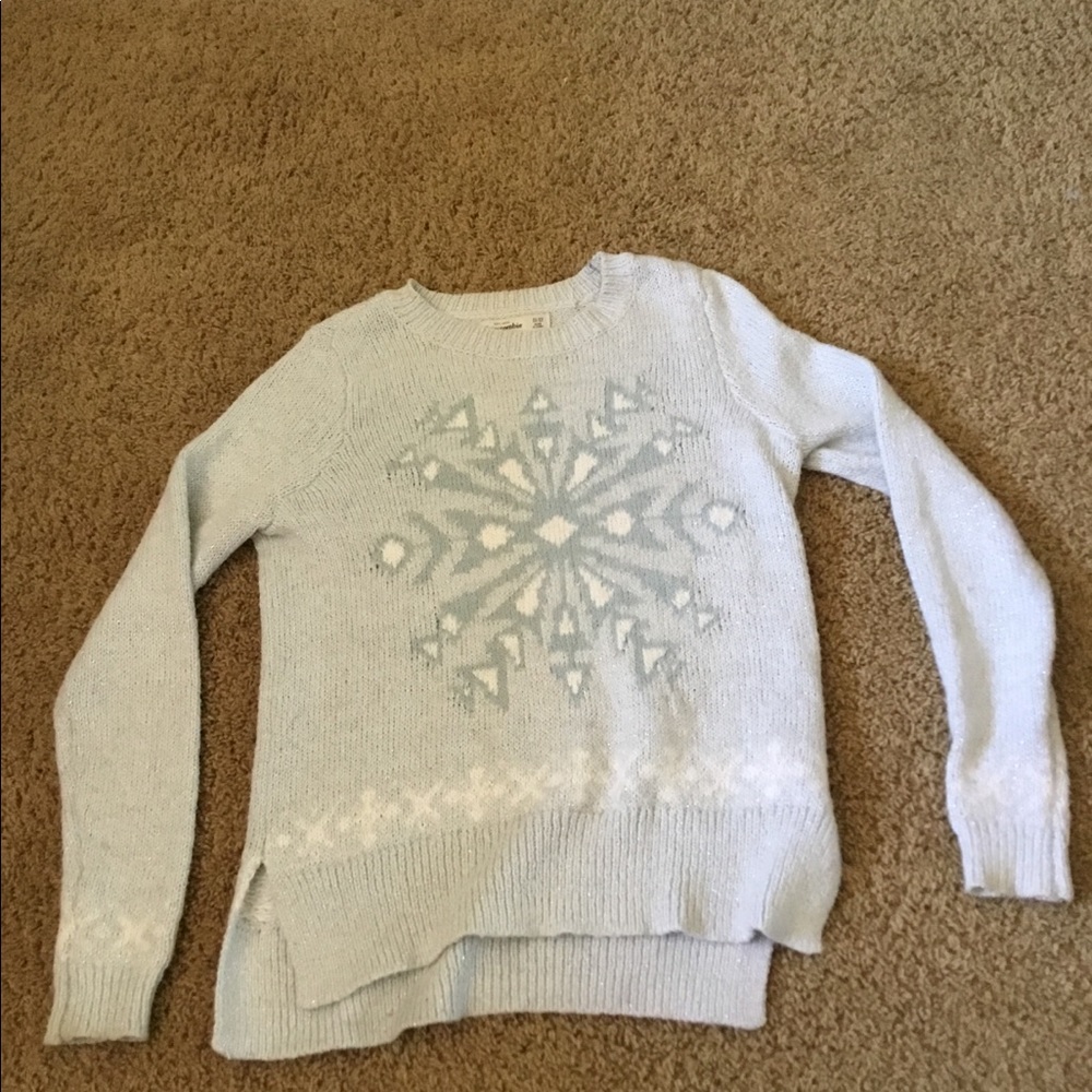 Abercrombie blue sweater